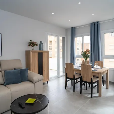 Aac - Con Terraza, Muy Amplio, Totalmente Equipado, Cerca Del Centro Y Nuevo! Appartamento Málaga